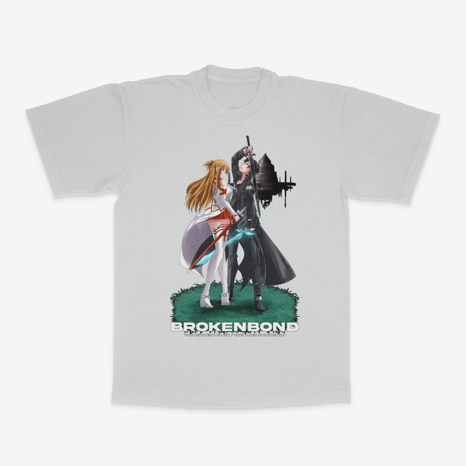 SAO Kirito & Asuna Graphic Tee - 3 Color Ways