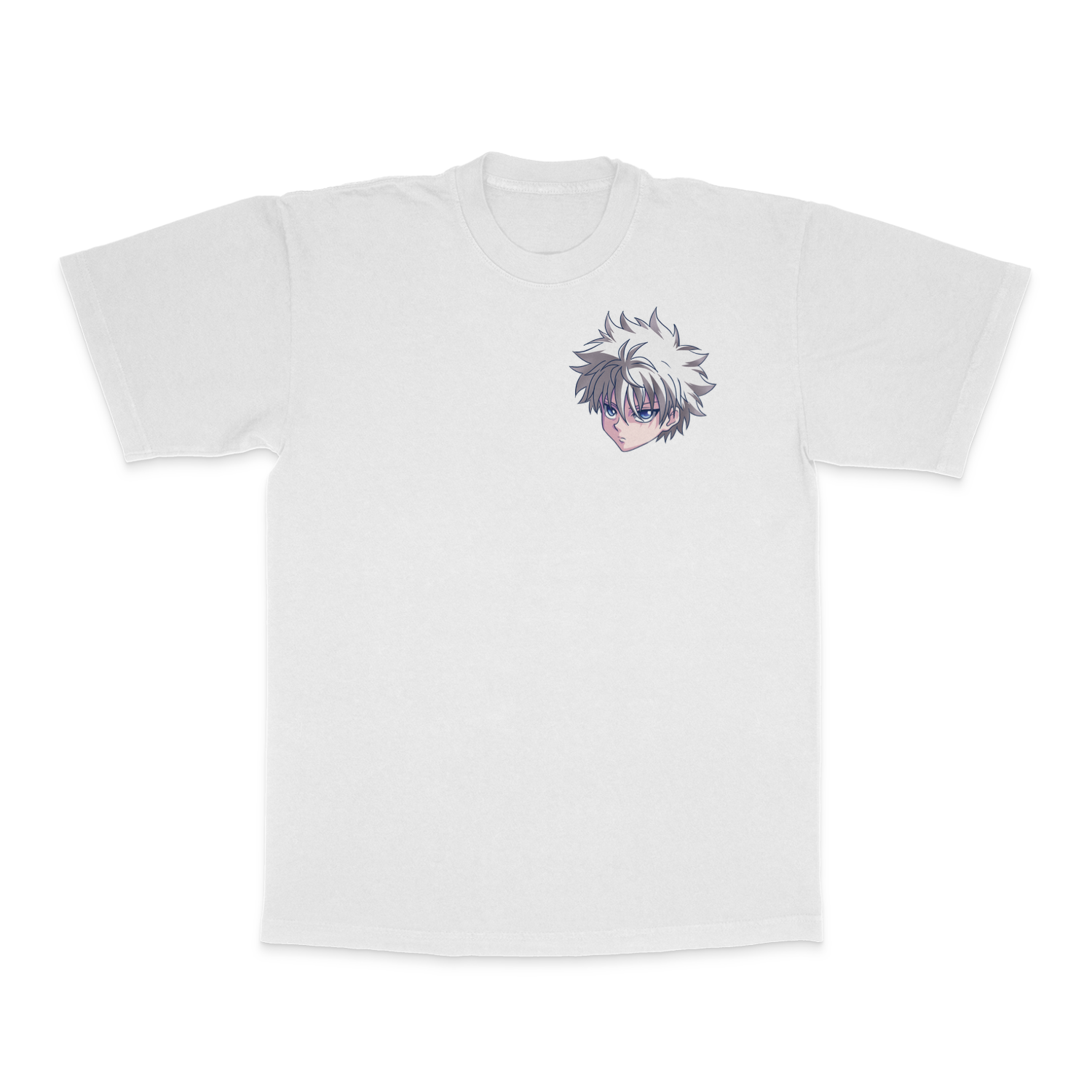 Killua Chest Graphic Tee - 3 Color Ways